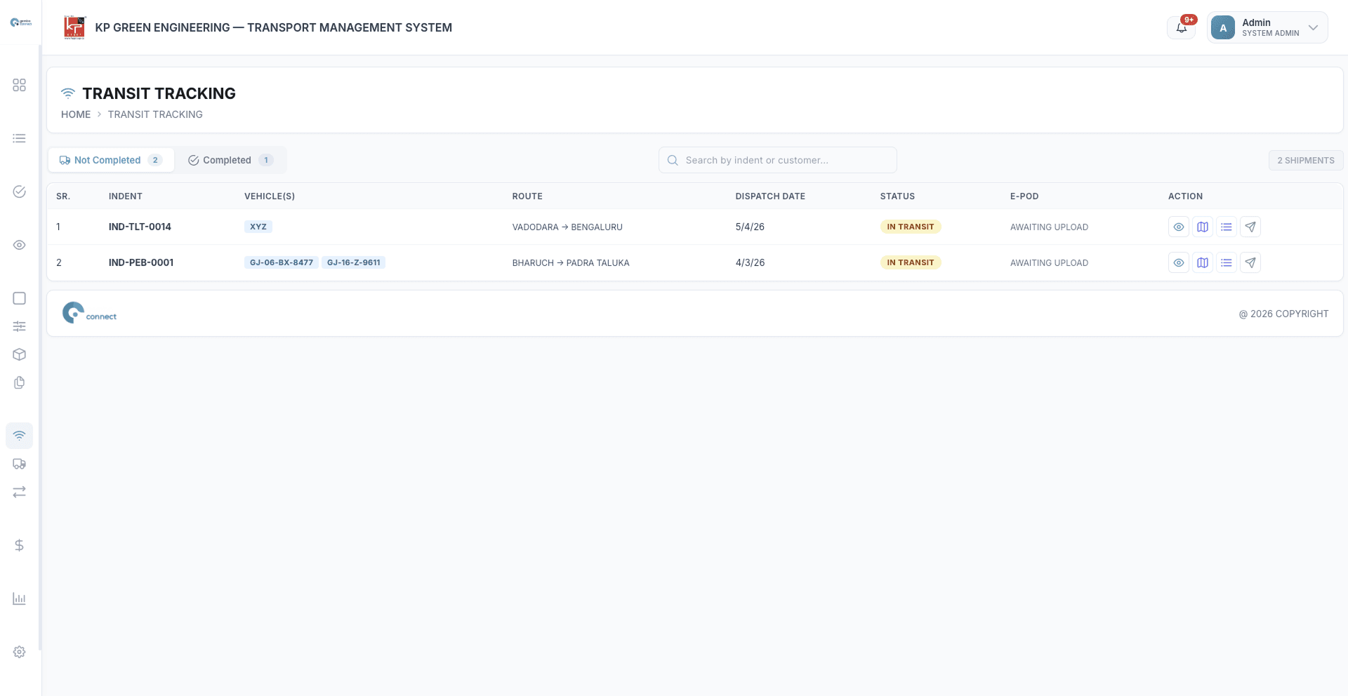 Monitor Shipments in Real Time