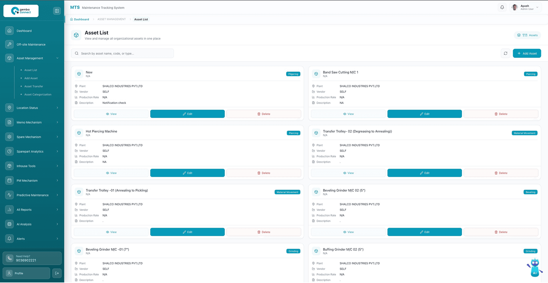 Digitally Register & Track Every Asset